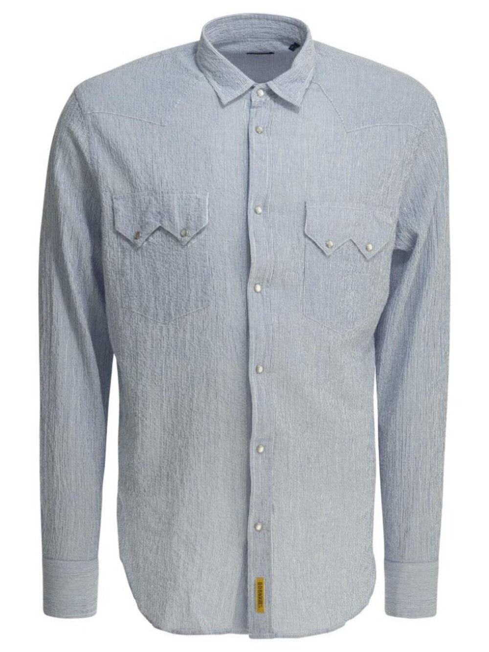 Bd Baggies Rodeo Seersucker Casual Shirt Tag Size S Men